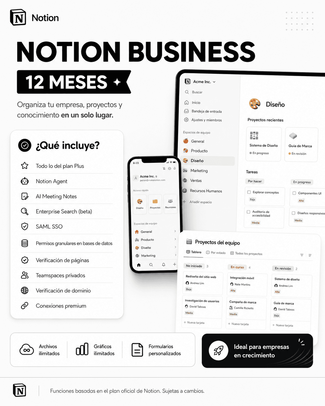Imagen de Notion Business 12m